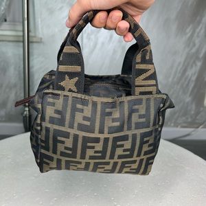 - Fendi Zucca mini handbag